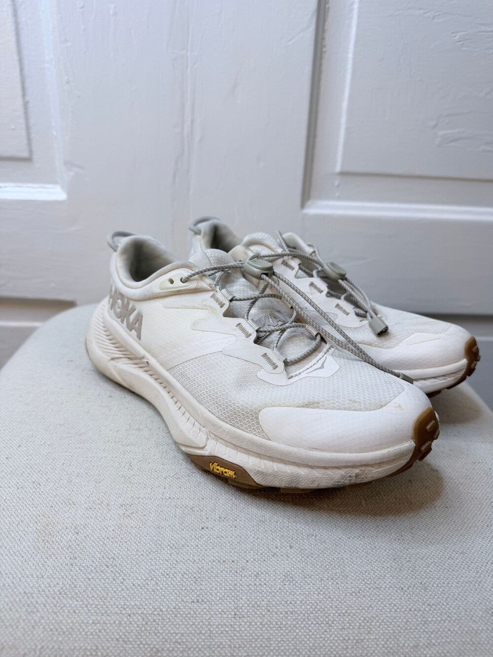Hoka One One Transport Eggnog Colorway Women's Size 5.5